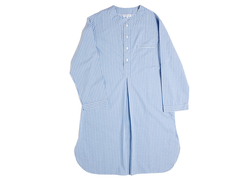 Siebaneck, i pigiami artigianali italiani: - Uomo - mod. 224 rigato azzurro e bianco 
