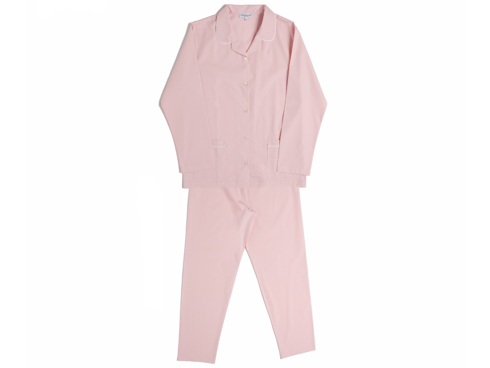 Siebaneck, i pigiami artigianali italiani: - Donna - mod. 1 bis Donna rosa